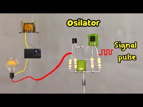 Osilator rangkaian pembangkit listrik