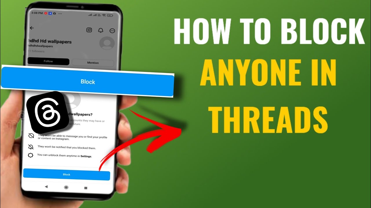 How To Block Anyone In Threads | English