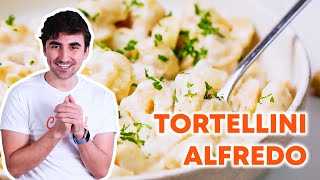 CLASSIC Tortellini Alfredo Recipe for a Delicious Dinner Delight