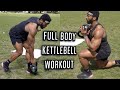 FULL BODY KETTLEBELL  WORKOUT | (Beginners & Advanced)