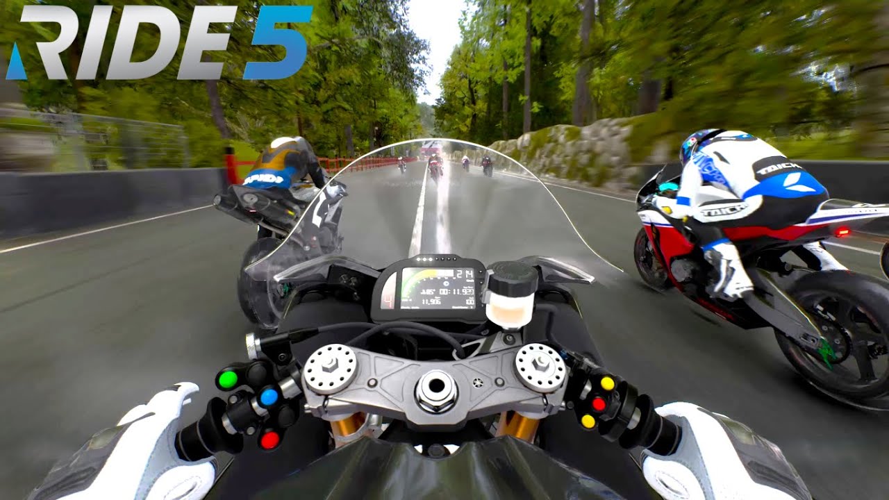 Ride 5 | YAMAHA YZF R1 EM 2014 - Kanto South Course Race replay ...