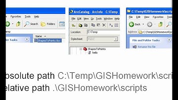 Relative paths for ArcGIS script tools