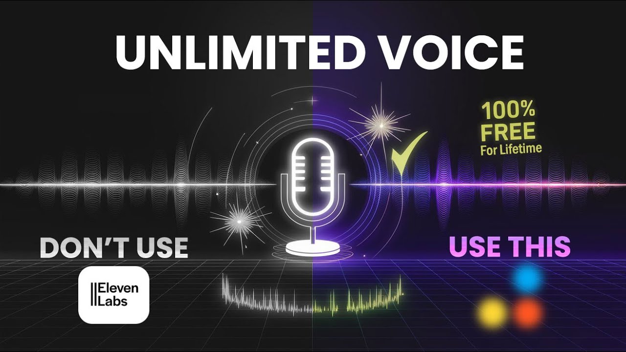100 Free AI VOICE Generator ELEVENLABS ALTERNATIVE Text To Speech 100 free ai voice generator elevenlabs alternative text to speech