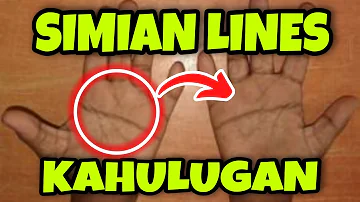 KAHULUGAN NG SIMIAN LINES SA PALAD MO- MERON KA BA NITO