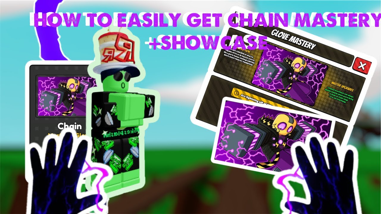 CHAIN MASTERY SHOWCASE+TIPS AND TRICKS FOR MASTERING IT | Roblox Slap ...