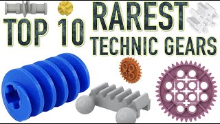 10 Rarest LEGO Technic Gears of all Time