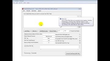 How to convert text to xml, convert tab to xml, and convert csv files to xml