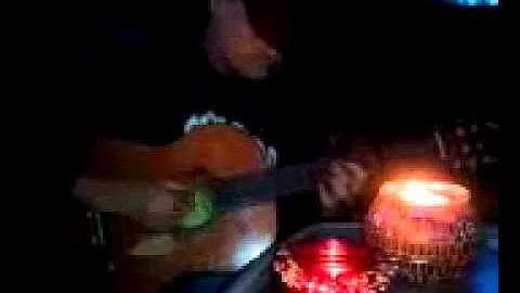 Musician Edwin Masters at Garden Winetasting