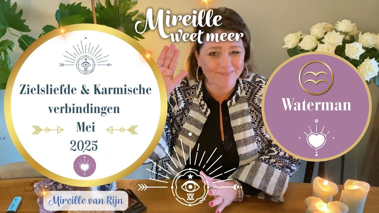 ♒ Waterman – Mei 2025 | Intuïtieve Tarot & Zielsinzichten – liefde durven voelen voorbij het denken