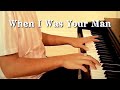 WHEN I WAS YOUR MAN (Bruno Mars) - Mini Cover by Sam Shoaf