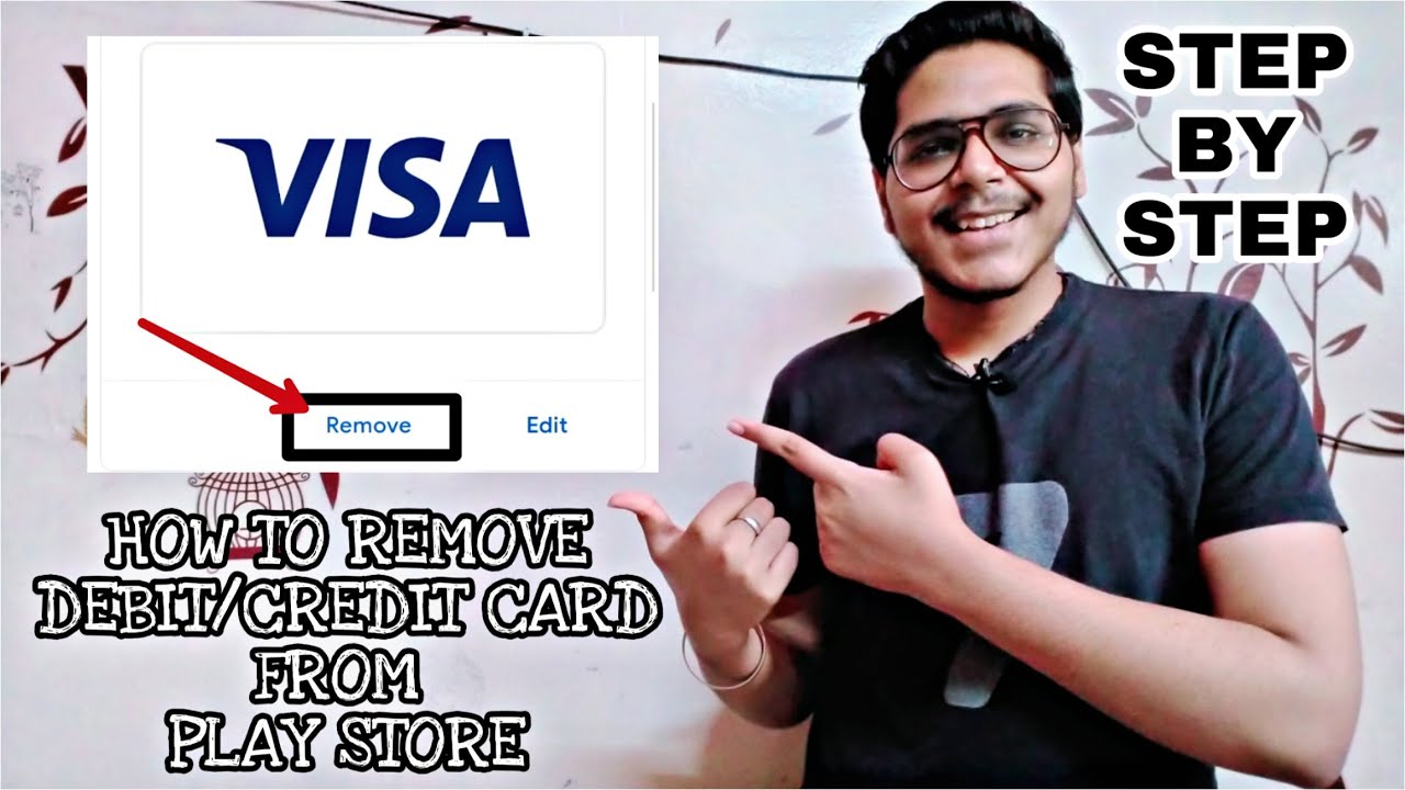 How To Remove Your Debit/Credit Card From Google Play Store - Easy Method ✌️