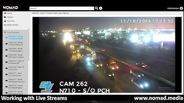 Red5 Pro + Nomad Media: Caltrans Traffic Monitoring Demo