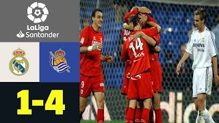 Real Madrid 1-4 Real Sociedad 2004