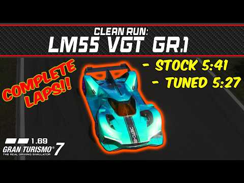 GT7 - Clean Run: Mazda LM55 Vision Gran Turismo (Gr.1) - Gran