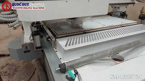 SM 1325YM I Máy cnc router nesting I Chạy máy cnc router thay dao tự động