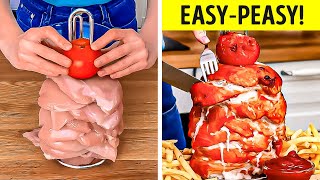 Easy recipes, Kitchen hacks and Cooking tips that will save your time