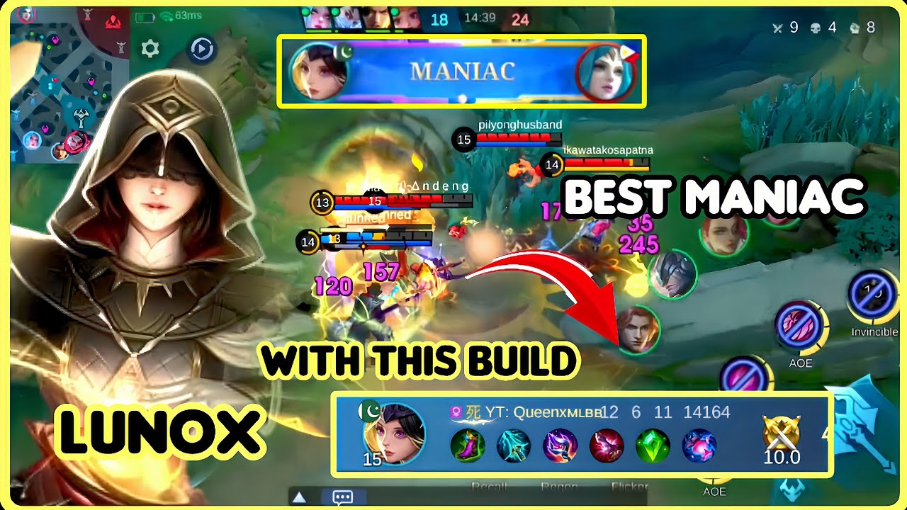 LUNOX MANIAC WITH THIS TRY HARD ENEMIES 🔥