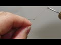FlyTying : Parachute Dun パラシュートダン