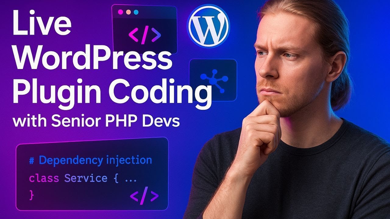 Live Plugin Coding with Senior WordPress PHP Dev - Session 1 - YouTube