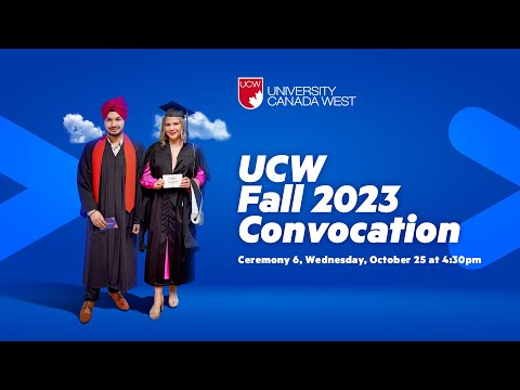 Видео: UCW Fall Convocation 2023 - Day 3 (Ceremony #6)