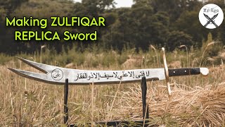 Making Zulfiqar Replica Sword - Subscribe My New Channel Mr Kge