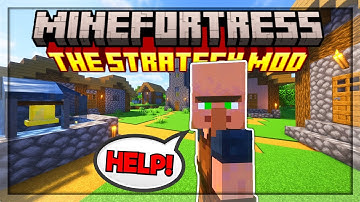 Ik werd een god en nam dit dorp over! | MineFortress RTS