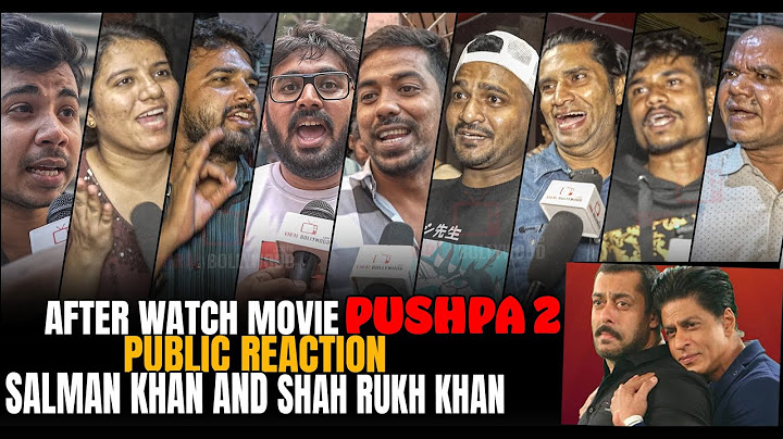Pushpa 2 Movie Dekhne Ke Baad Salman Aur Shah Rukh Par Public Ne Diya Shocking Reaction