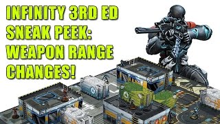 Infinity 3rd Ed Sneak Peek: Weapon Range Changes!