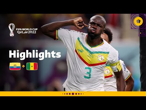 Koulibaly steals the show | Ecuador v Senegal | FIFA World Cup Qatar 2022