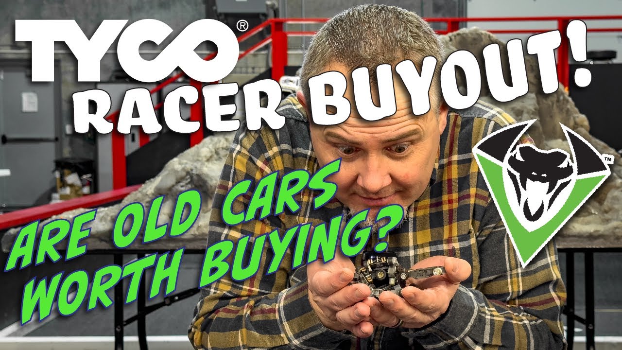 Tyco HO Slot car Racer Buyout What did we GET? - YouTube