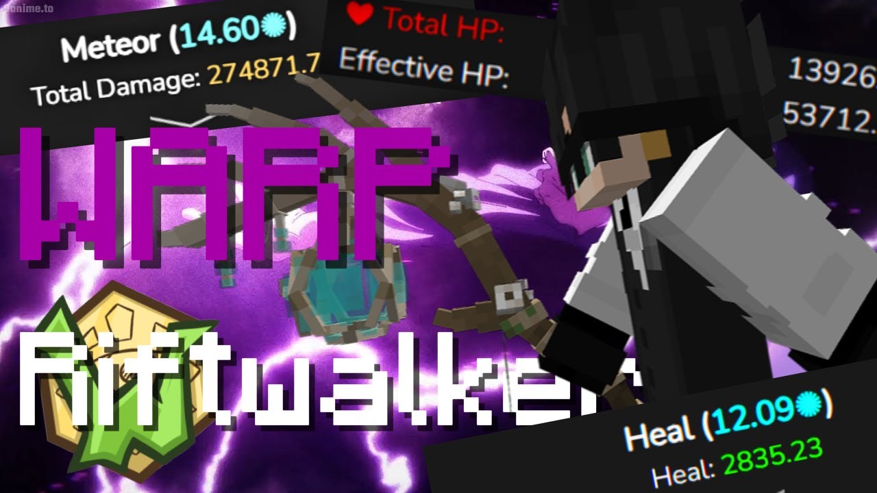 Sustain Riftwalker is PEAK [Wynncraft] - YouTube