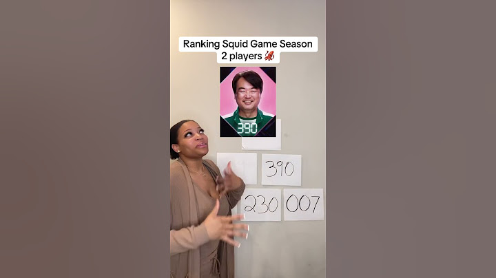 Ranking Squid Game Season 2 Players 🦑 #Shorts