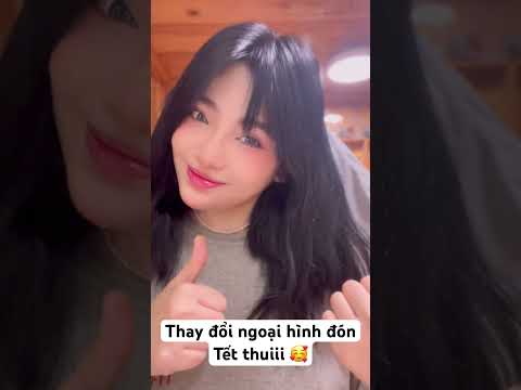 Thay đổi ngoại hình đón Tết thôiii 🥰 #luongminhtrang #tet2005