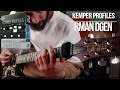 One amp  5 songs  rockman distortion generator kemper profiles demo rman dgen  signature tones