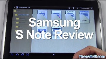 S Note App Review On Samsung Galaxy Note 10.1
