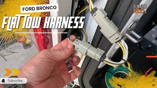 Ford Bronco Flat Tow Wiring Harness Installation | 20212023 CURT 58996