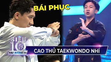 Cao thủ Taekwondo nhí biểu diễn võ thuật ĐỈNH CAO chỉ có trên phim khiến Trấn Thành 