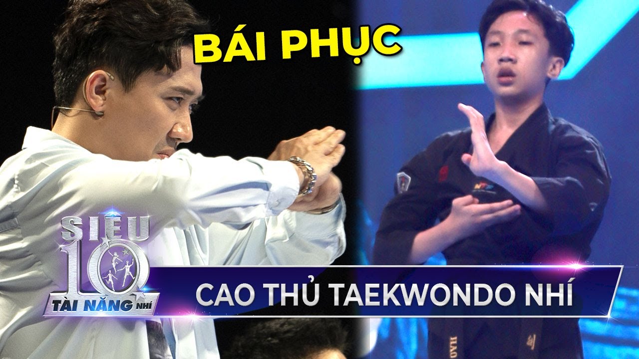 Học taekwondo ở đâu | Cao thủ Taekwondo nhí biểu diễn võ thuật ĐỈNH CAO chỉ có trên phim khiến Trấn Thành 'BÁI PHỤC'