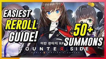 Counter: Side (SEA) Reroll Guide | Easy Fast Reroll Guide
