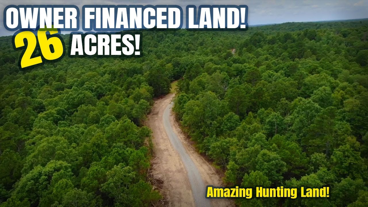 26 acres of Owner Financed Hunting Land in Arkansas! LOW payments