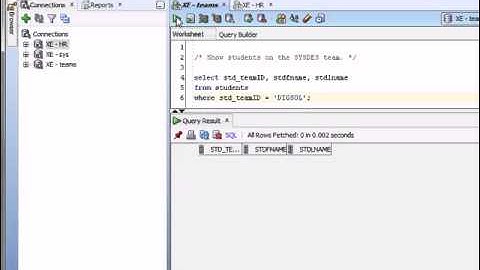 06 of 15 SQL Basics with Oracle - SELECT ... FROM ... WHERE