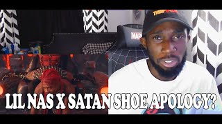 Reaction to Lil Nas X apologies for Satan Shoes? Video