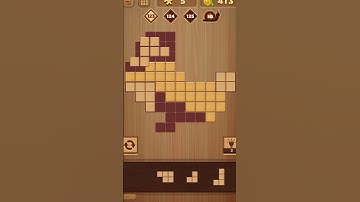 Wood block puzzle level 124 #gamepuzzle #shortvideo
