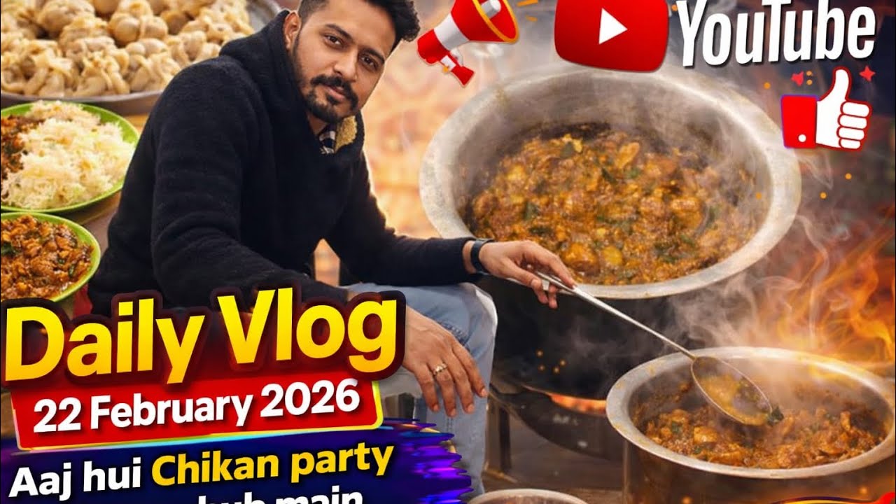 Evening Mein Achanak Chicken Party 😍 | Doston Ke Sath Full Enjoy | Daily Vlog 2026