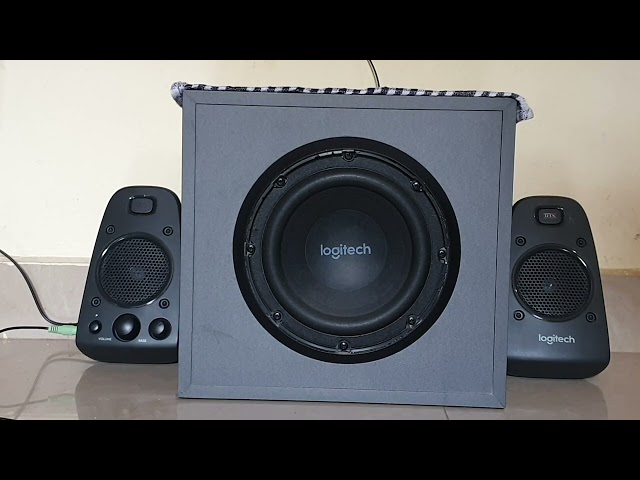 logitech z625 sound test after 3+ years of usage ) sound test. heavy bass and cristal clear sound.