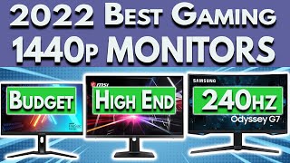 Best 1440p Gaming Monitor 2022 - Gaming Monitors