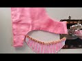 Blouse Back Neck Design/Blouse Neck Design Cutting And Stitching/Gol Neck Design..