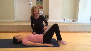 Pilates the Star fish - beginner level exercise