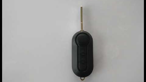 Fiat Fiorino key cutting and coding. Wrexham auto locksmith