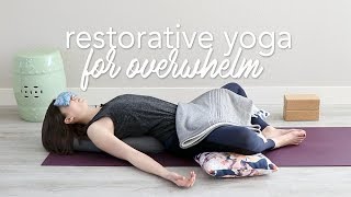 3 Restorative Yoga Poses for Stress Release | 20 Minutes 3 Restorative Yoga Poses for Stress Release | 20 Minutes